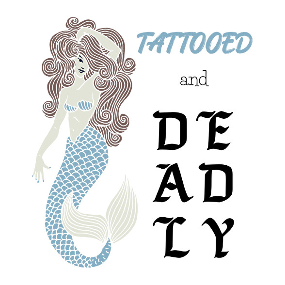 Tattooed and deadly-Női pulóver