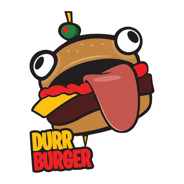 Fortnite Durr Burger-Női pulóver