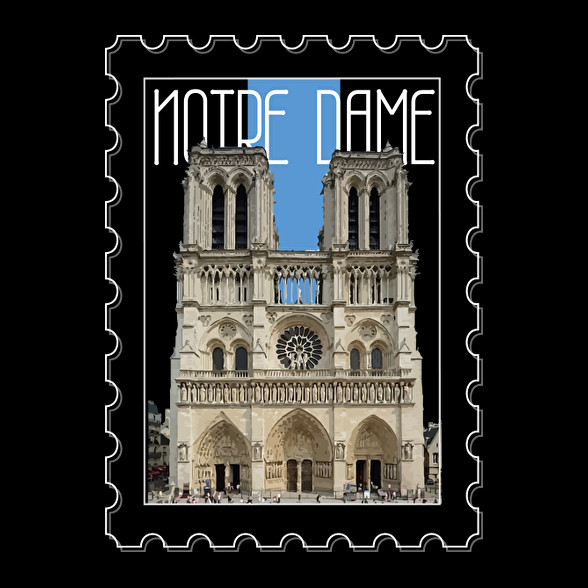 Notre Dame-Női pulóver