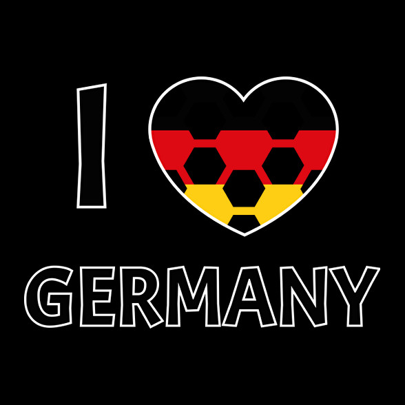 I love Germany-Női pulóver