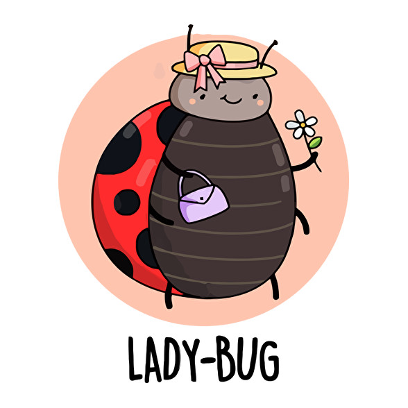 Lady-Bug-Női pulóver