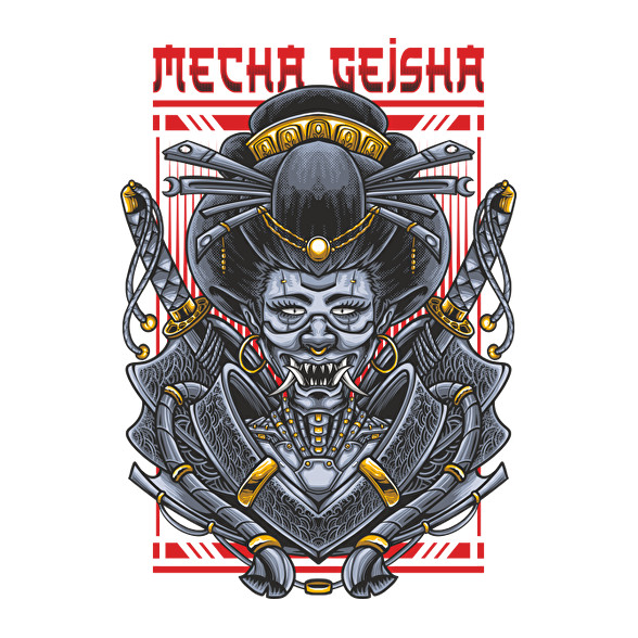 Mecha Geisha-Női pulóver