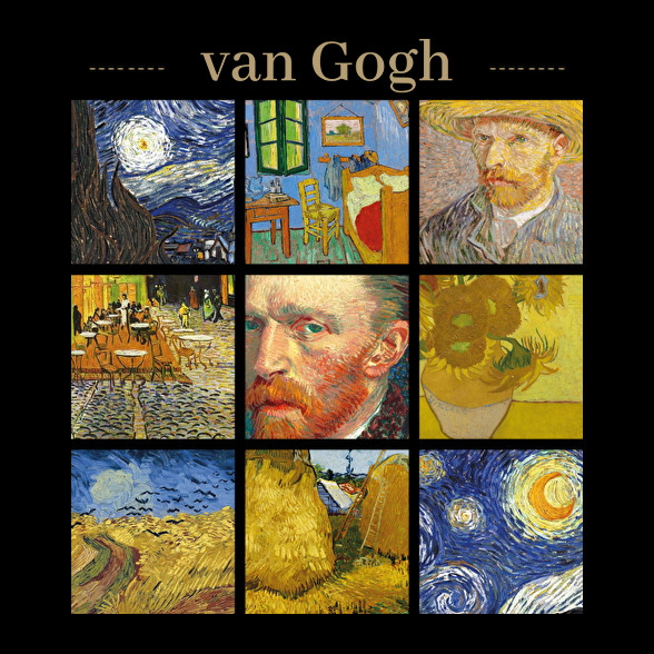 Van Gogh - részletek-Női pulóver