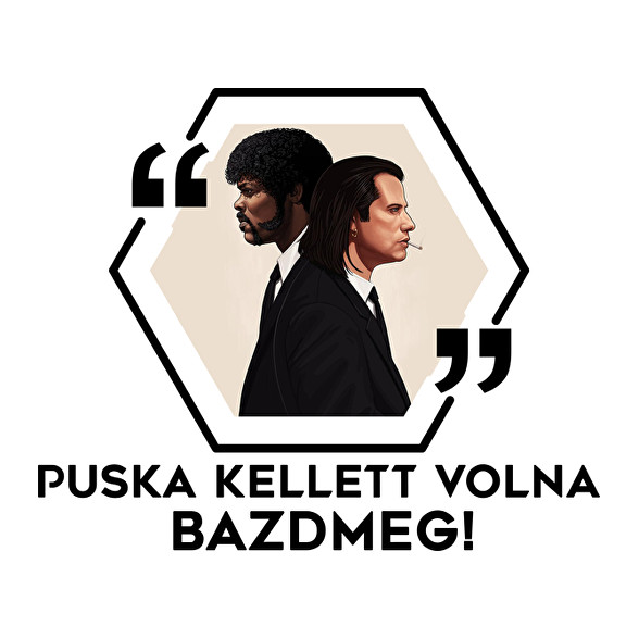 Puska kellett volna!-Női pulóver