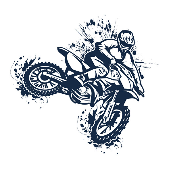 Motocross -Női pulóver