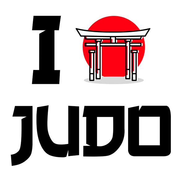 I love Judo-Női pulóver