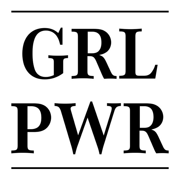 Girl Power-Női pulóver