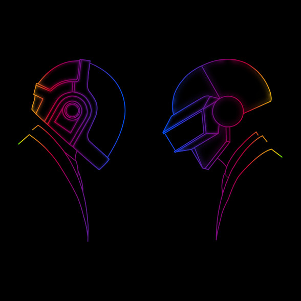 Daft Punk-Női pulóver