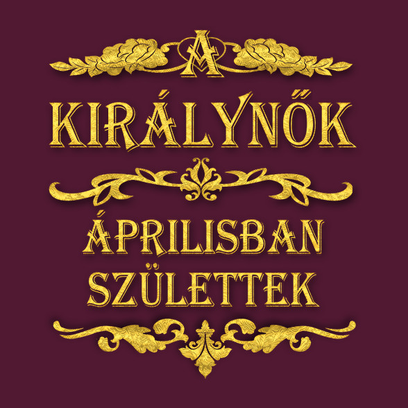 A királynők áprilisban születtek-Női pulóver