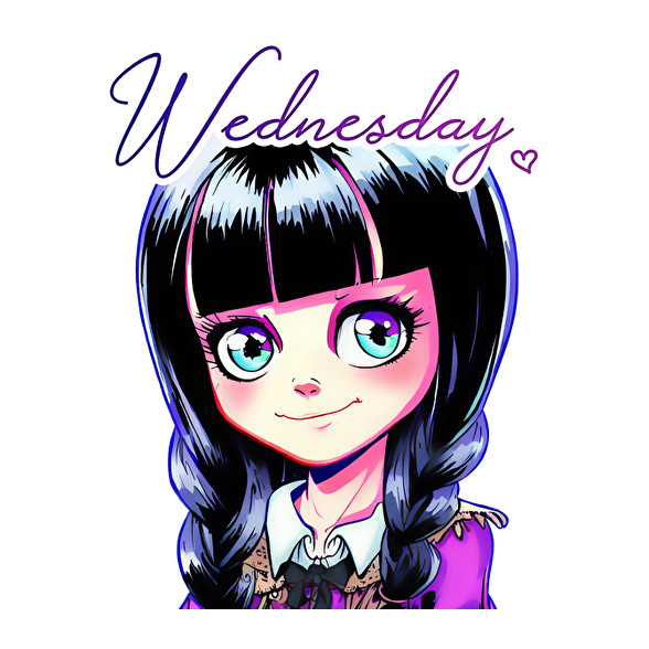 Wednesday Addams-Női pulóver