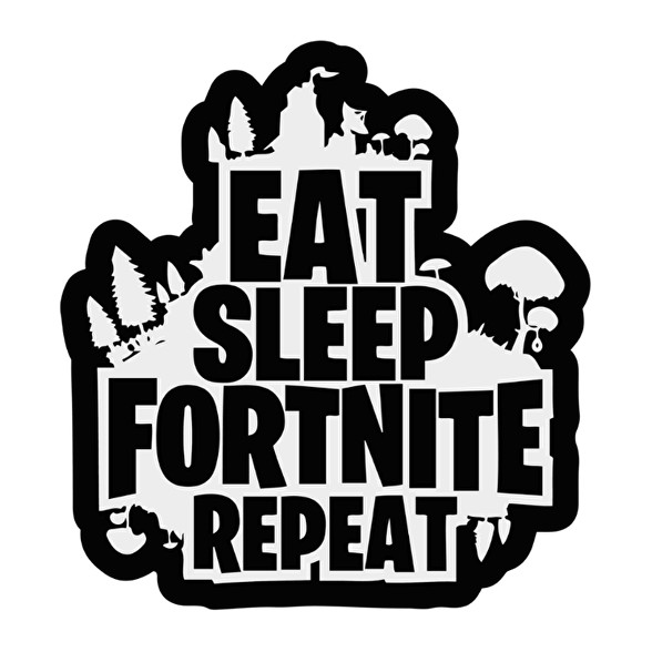 Eat Sleep Fortnite Repeat-Női pulóver