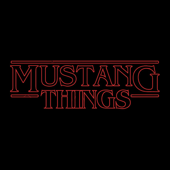 Mustang Things-Női pulóver