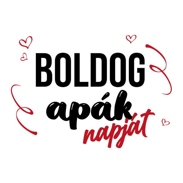 Boldog Apák napját-Női pulóver