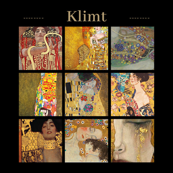 Klimt - részletek-Női atléta