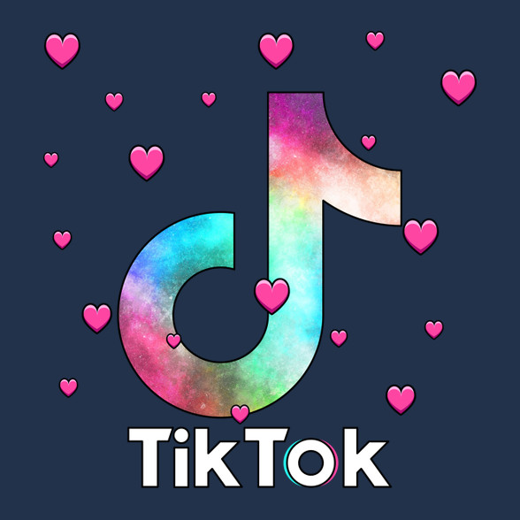 Tiktok szivecskékkel-Női atléta