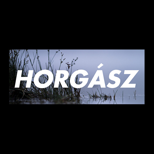 Horgász logó-Női atléta