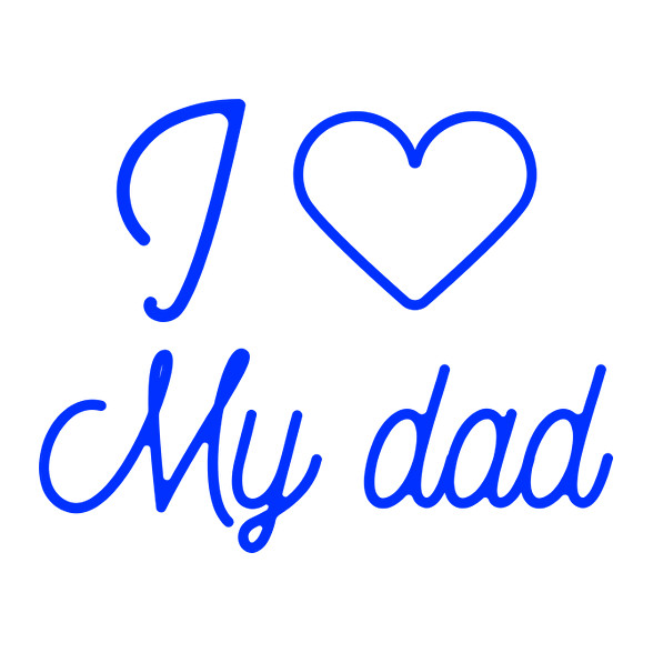 I love my dad-Női atléta