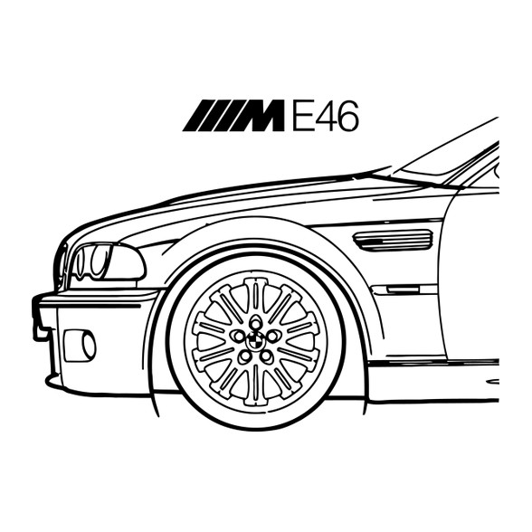 BMW E46 Mpower-Női atléta