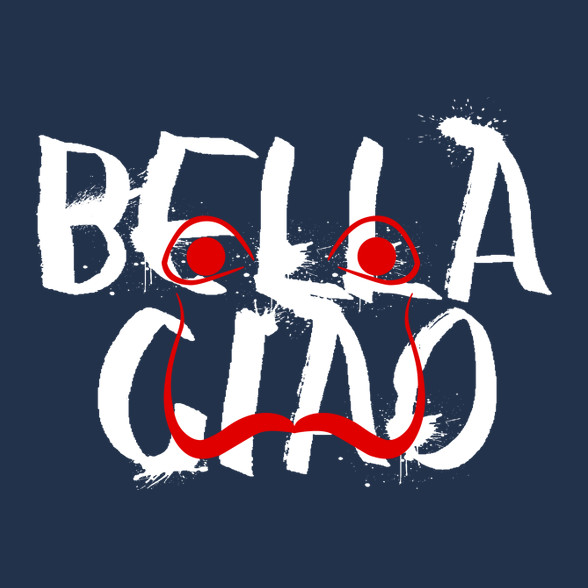 Bella ciao graffiti-Női atléta