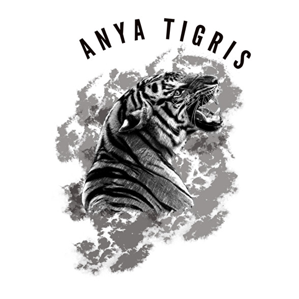 ANYATIGRISblackandwithe-Női atléta