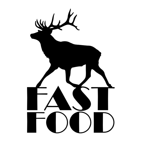 Fast food-Női atléta