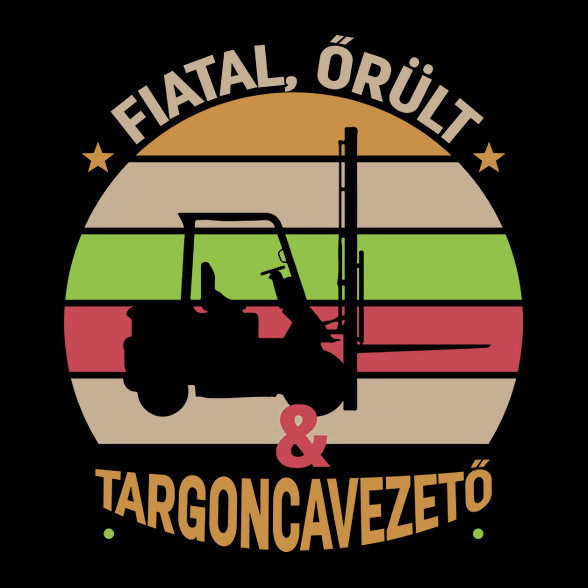 Fiatal, őrül és targoncavezető-Női atléta