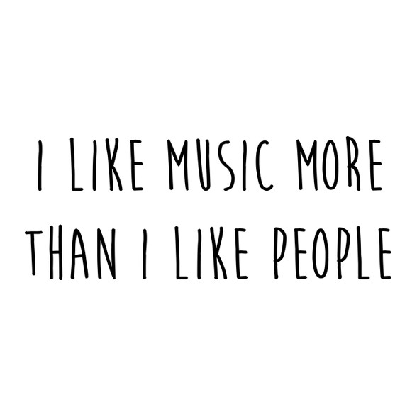 I like music...-Női atléta