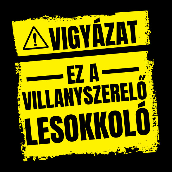 Vigyázat ez a villanyszerelő lesokkoló-Női atléta