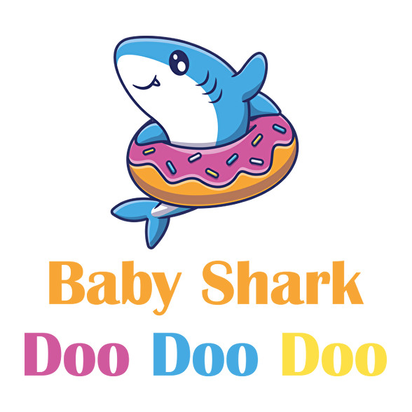 Baby shark-Férfi hosszú ujjú póló