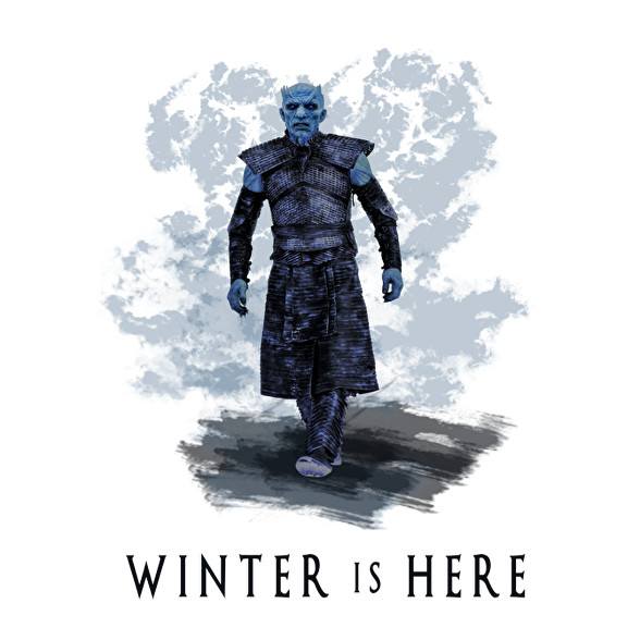 winter is here-Férfi hosszú ujjú póló