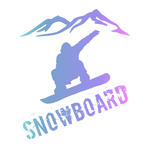 snowboard -Férfi hosszú ujjú póló