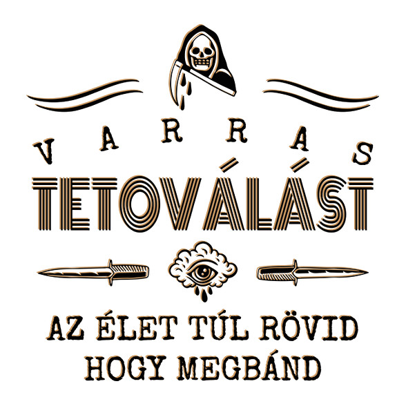 Varras tetoválás-Férfi hosszú ujjú póló