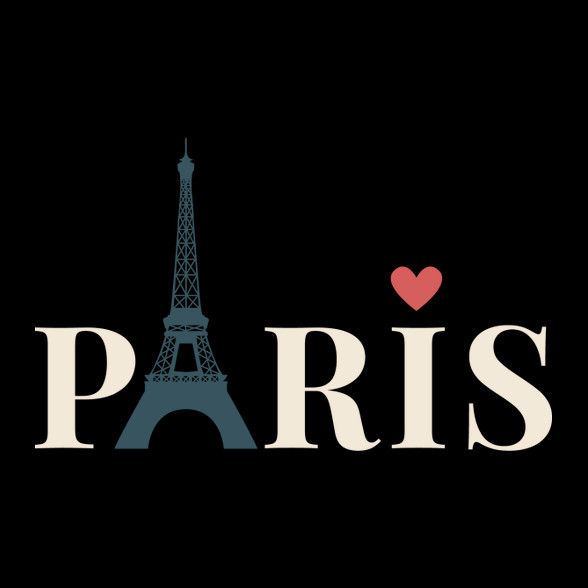 i love paris-Férfi hosszú ujjú póló