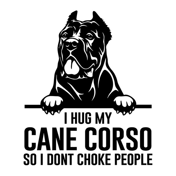 Cane Corso hug-Férfi hosszú ujjú póló