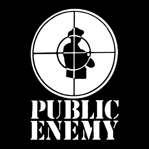 Public Enemy-Férfi hosszú ujjú póló