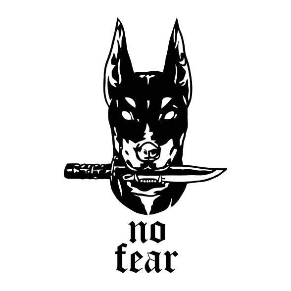 No fear-Férfi hosszú ujjú póló