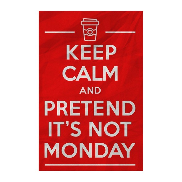 It's not monday-Férfi hosszú ujjú póló