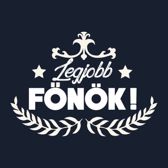 Legjobb főnök-Férfi hosszú ujjú póló