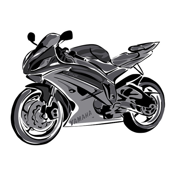 yamaha r6-Férfi hosszú ujjú póló