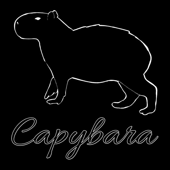 Capybara -Férfi hosszú ujjú póló