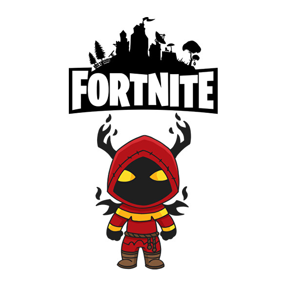 Fortnite Cloaked Shadow-Férfi hosszú ujjú póló