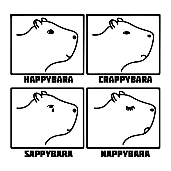 Capybara feelings-Férfi hosszú ujjú póló