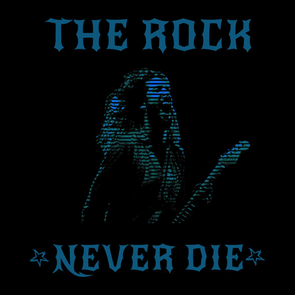 rock never die3-Férfi hosszú ujjú póló