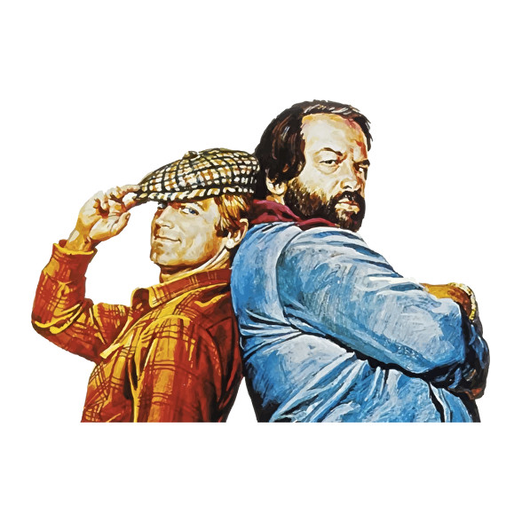 Bud Spencer and Terence Hill-Férfi hosszú ujjú póló