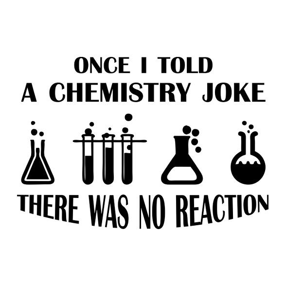 Chemistry joke (black)-Férfi hosszú ujjú póló