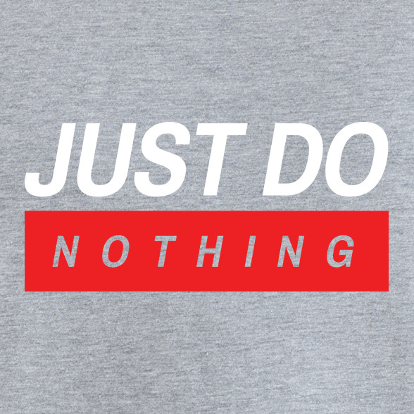 Just do nothing-Férfi hosszú ujjú póló