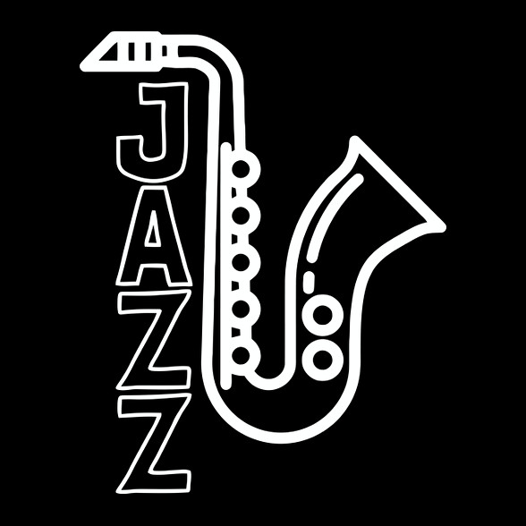 Jazz-Férfi hosszú ujjú póló