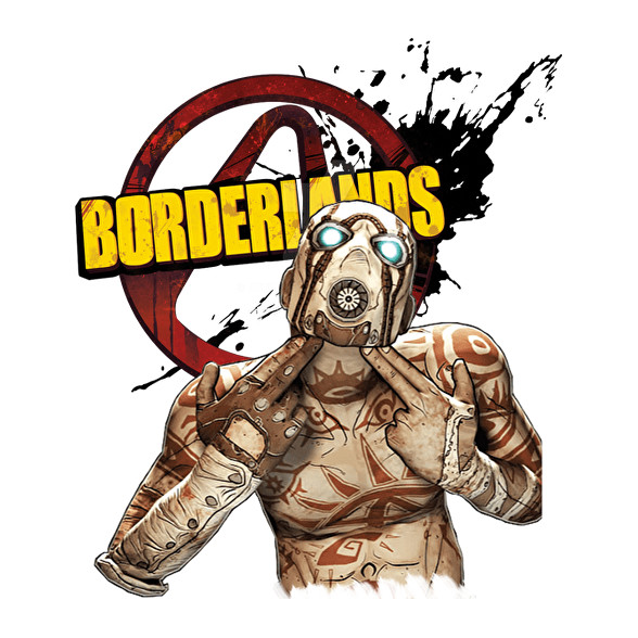 Borderlands Psycho-Férfi hosszú ujjú póló