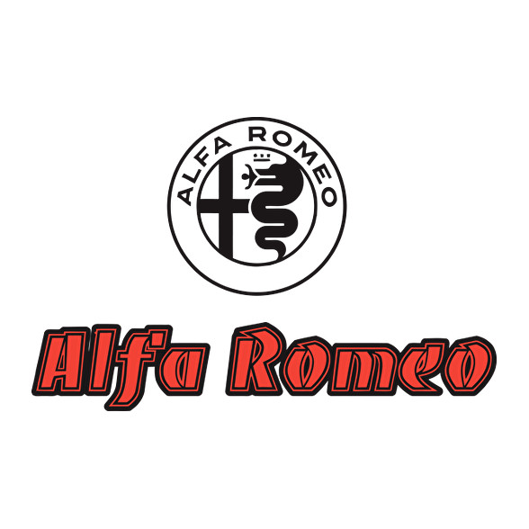 Alf'a Romeo-Férfi hosszú ujjú póló