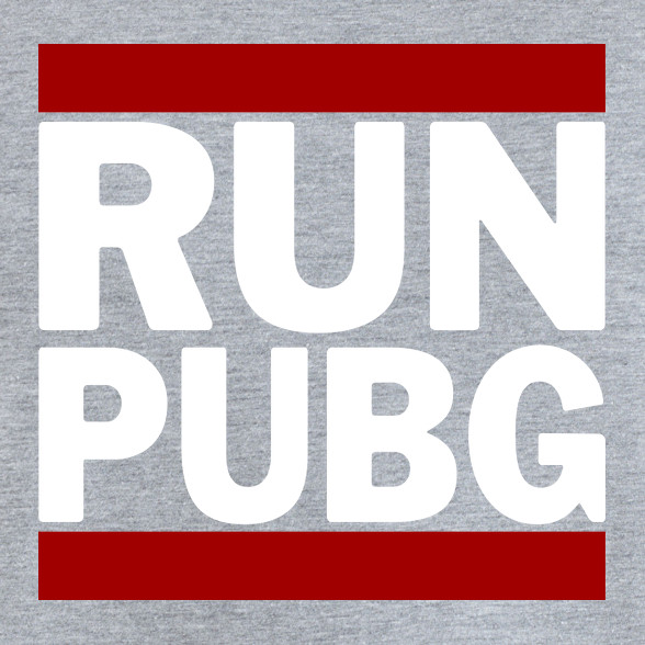 RUN PUBG-Férfi hosszú ujjú póló